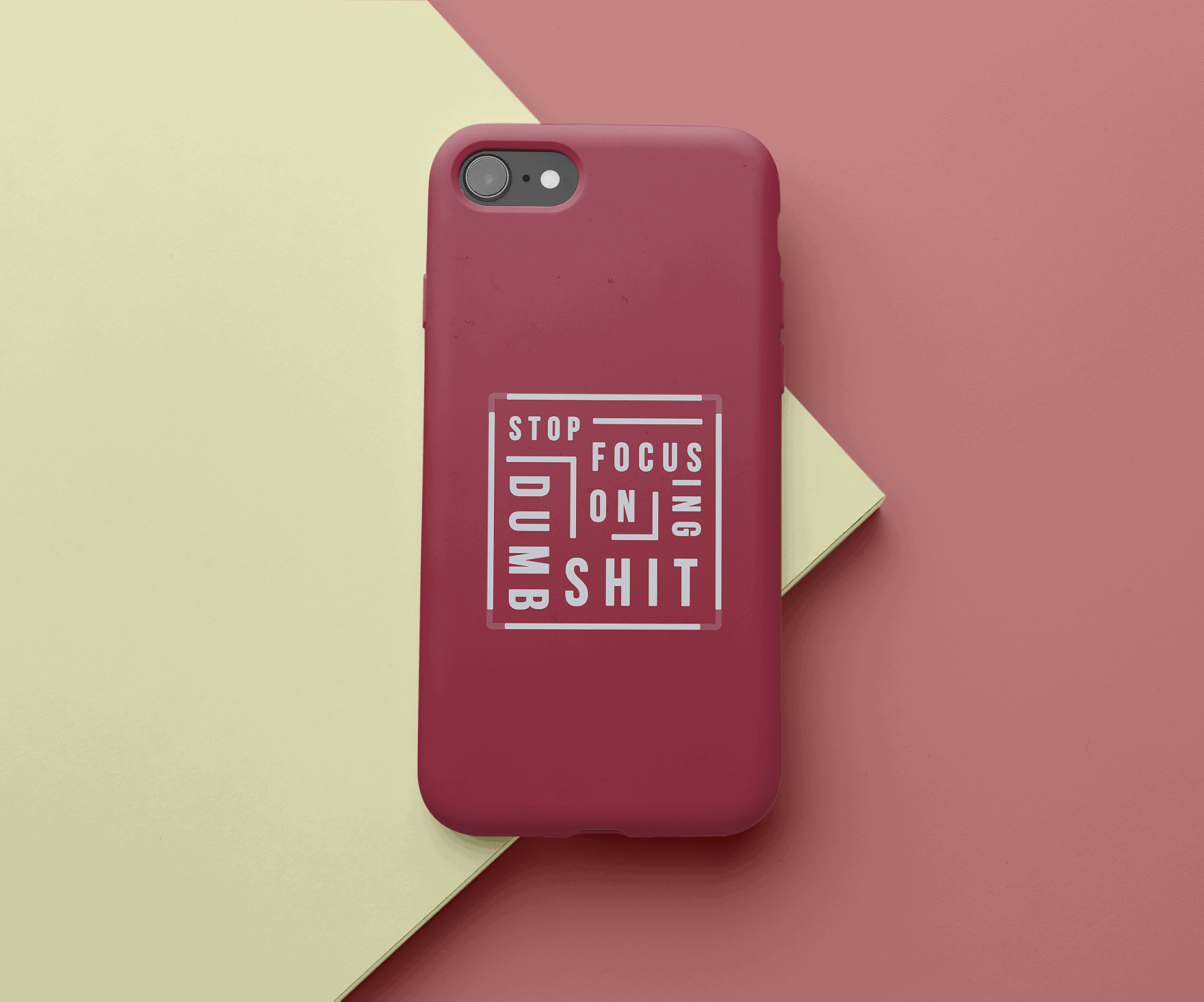 Focus phone case