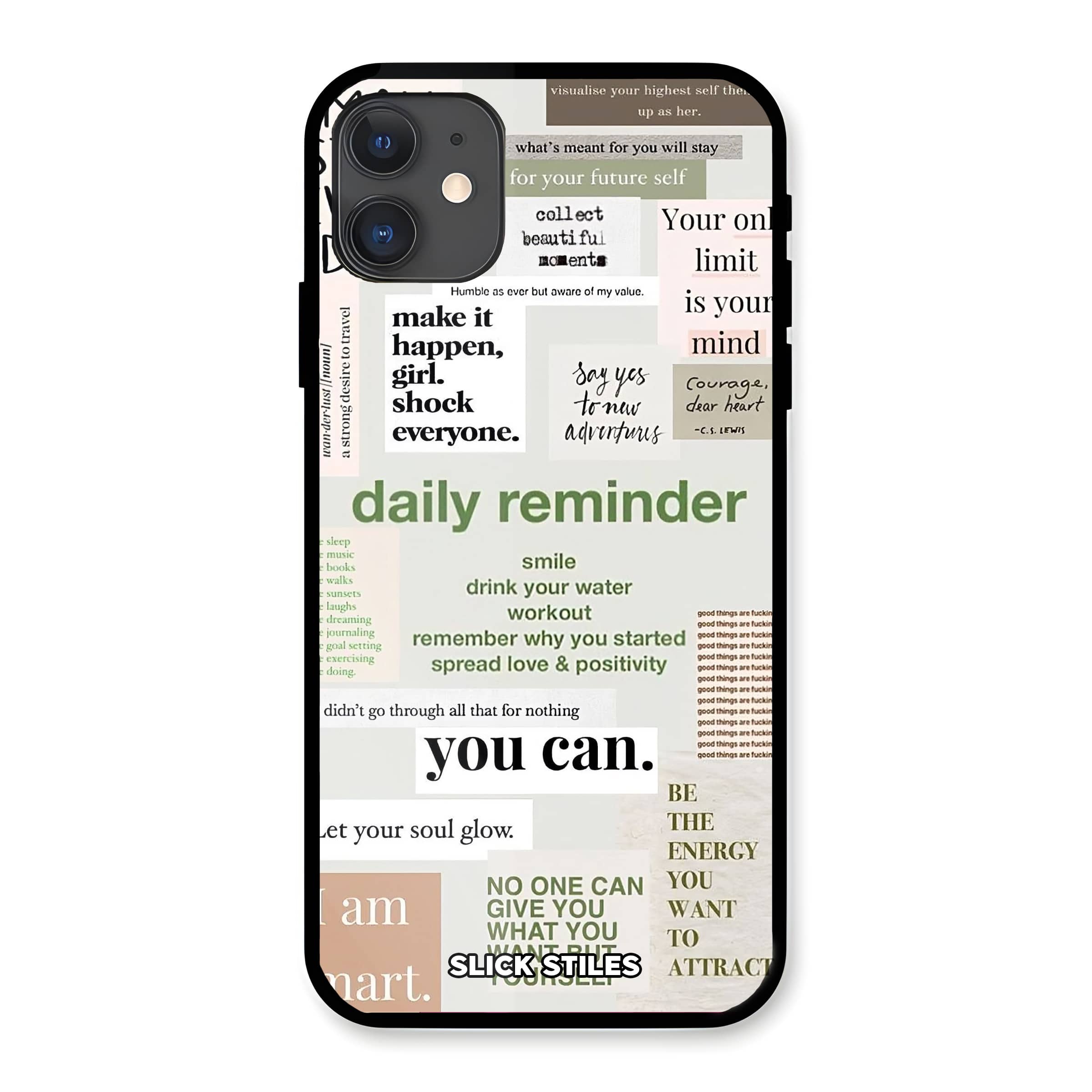 You Can Glass Case