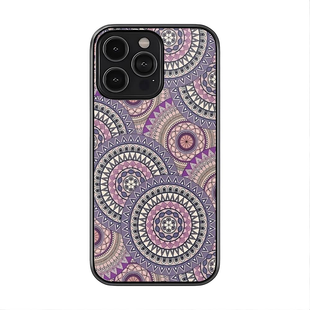Chakra Saree Glass Case
