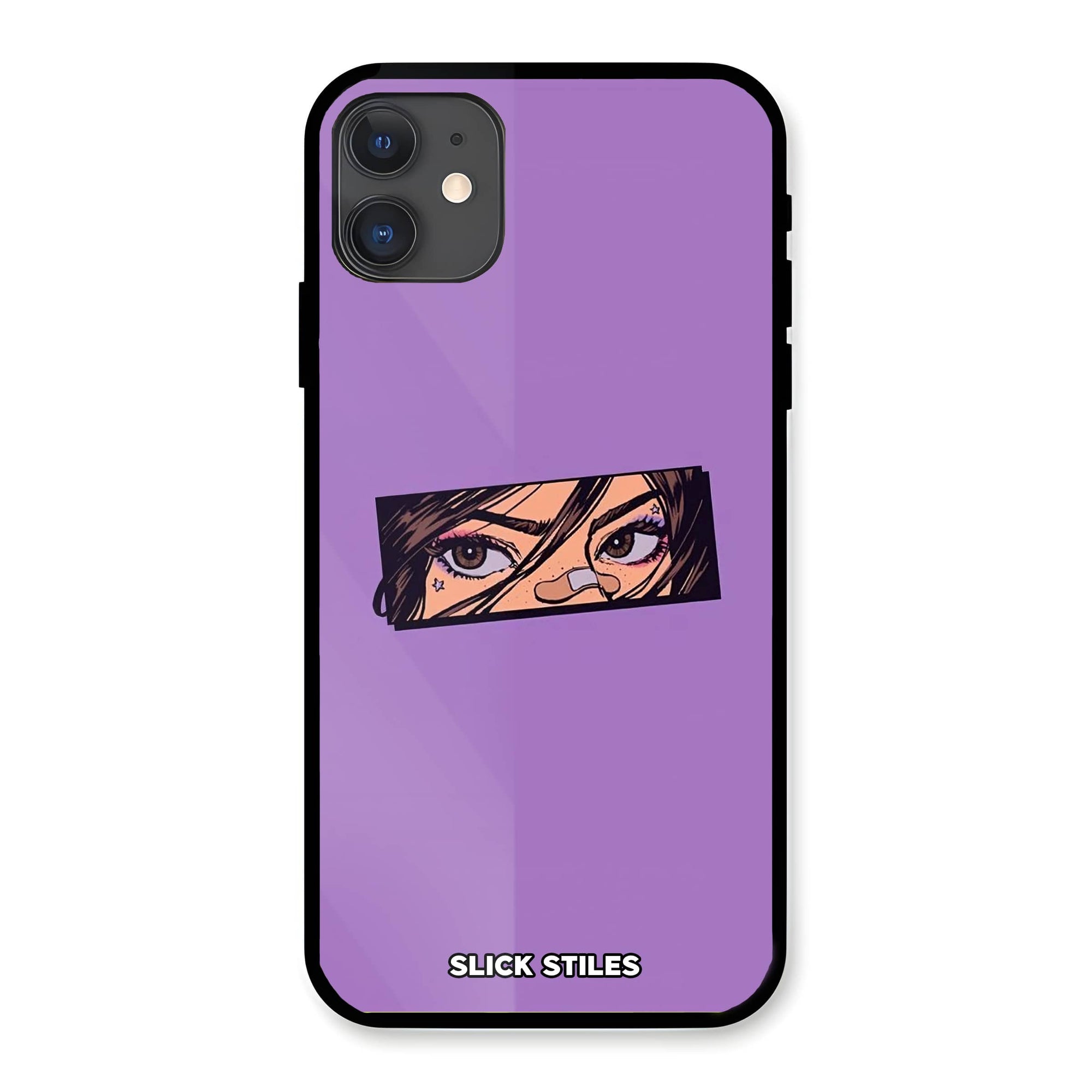 Bandaid Girl Glass Case