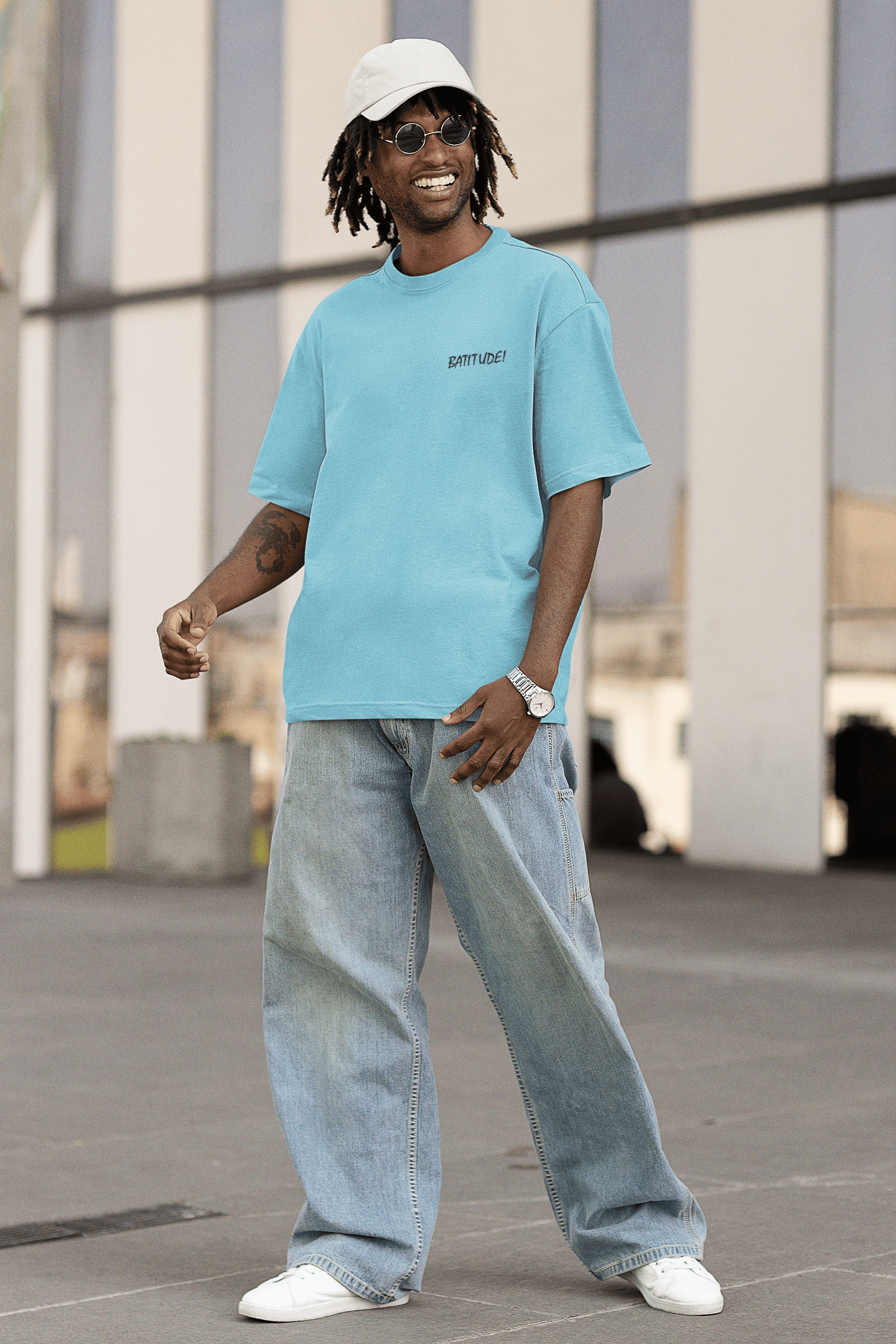 BATITUDE Oversized T-Shirt