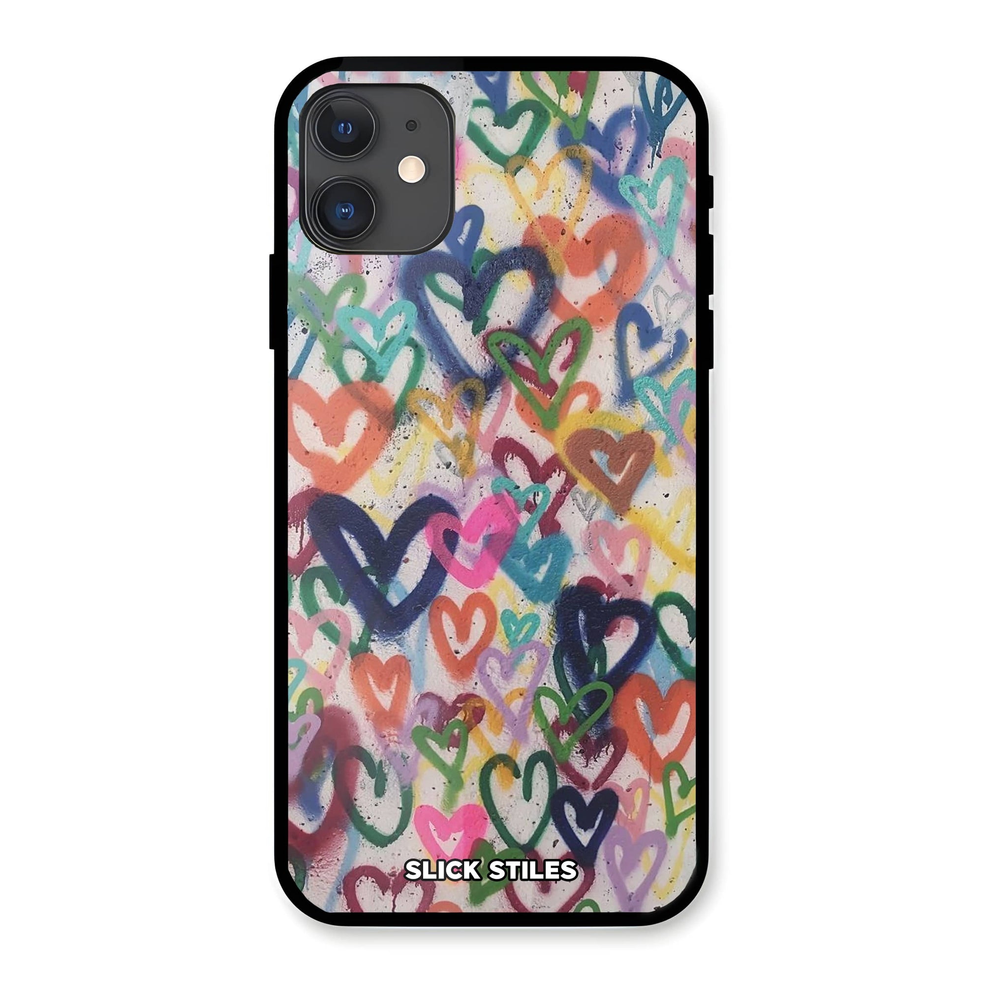 Hearts Glass Case