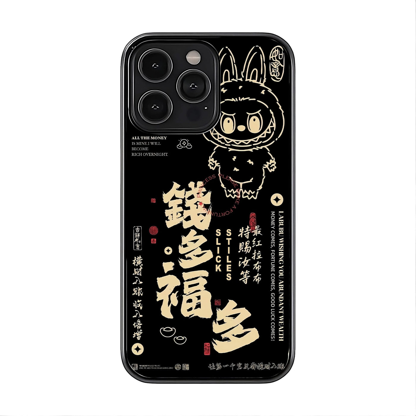 Labubu Glass Case