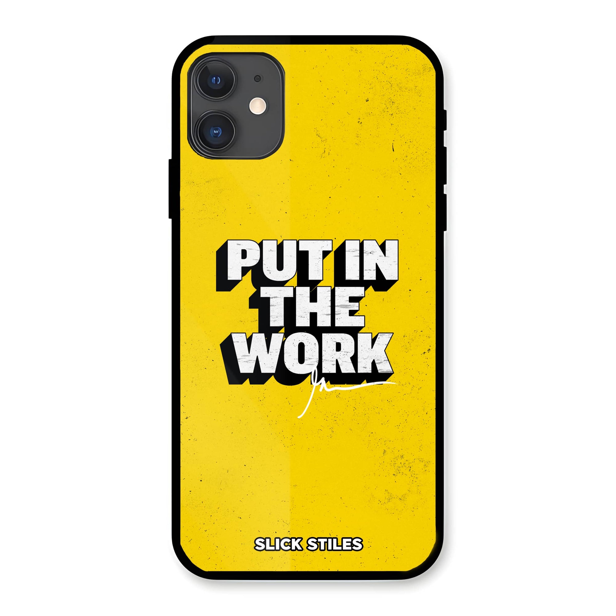 Put In Work Glass Case