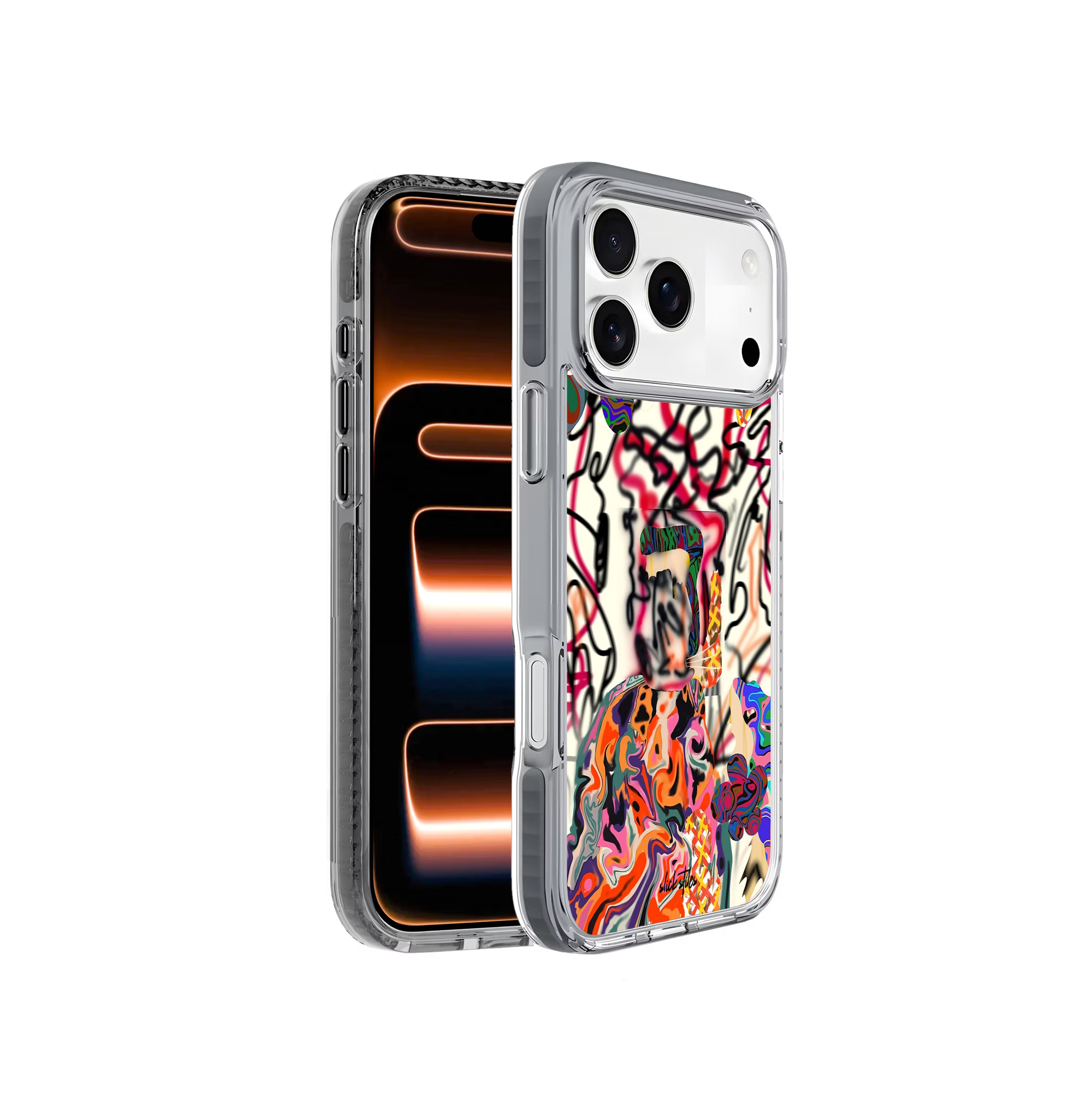 Scribbly Font Stride 2.0 Case