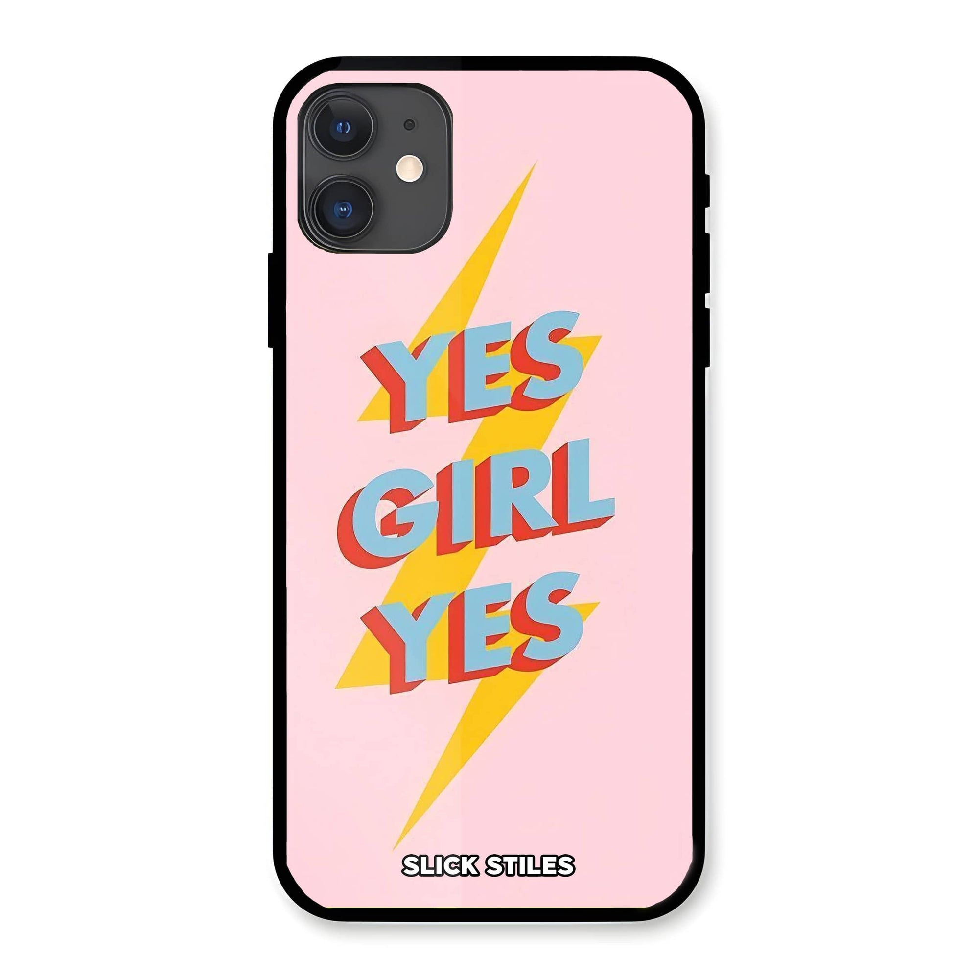 Yes Girl Yes Glass Case