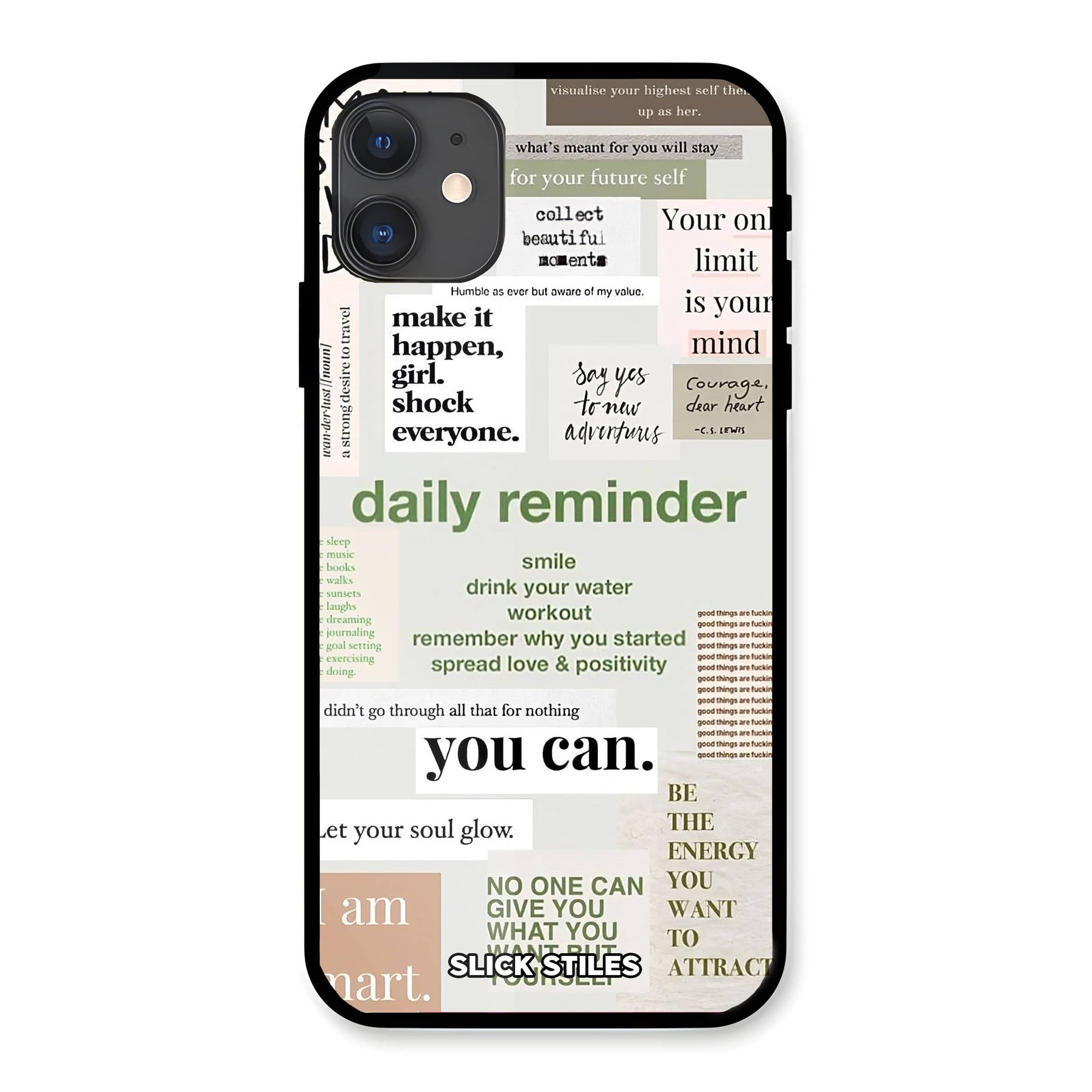 You Can Glass Case