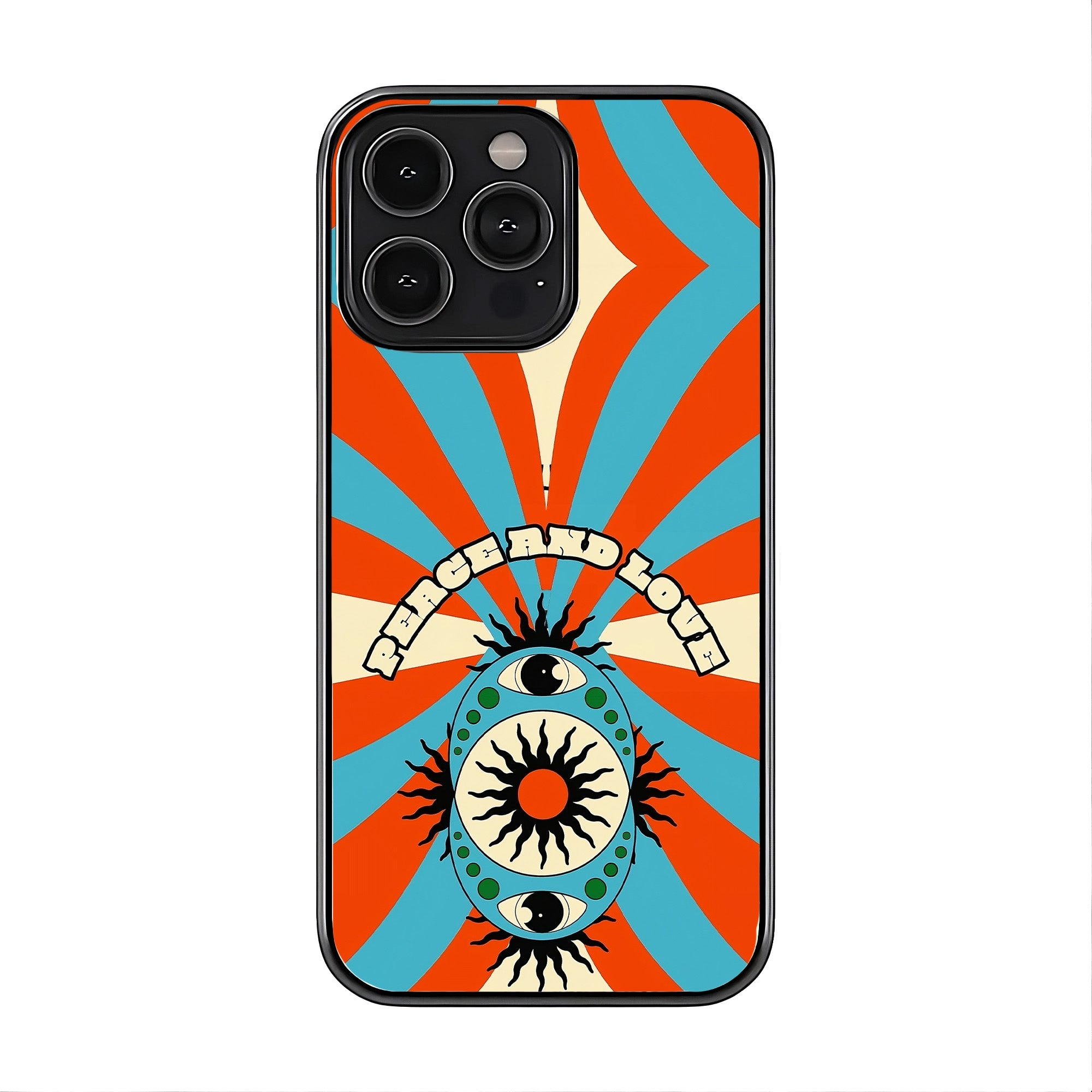 Peace Love Glass Case